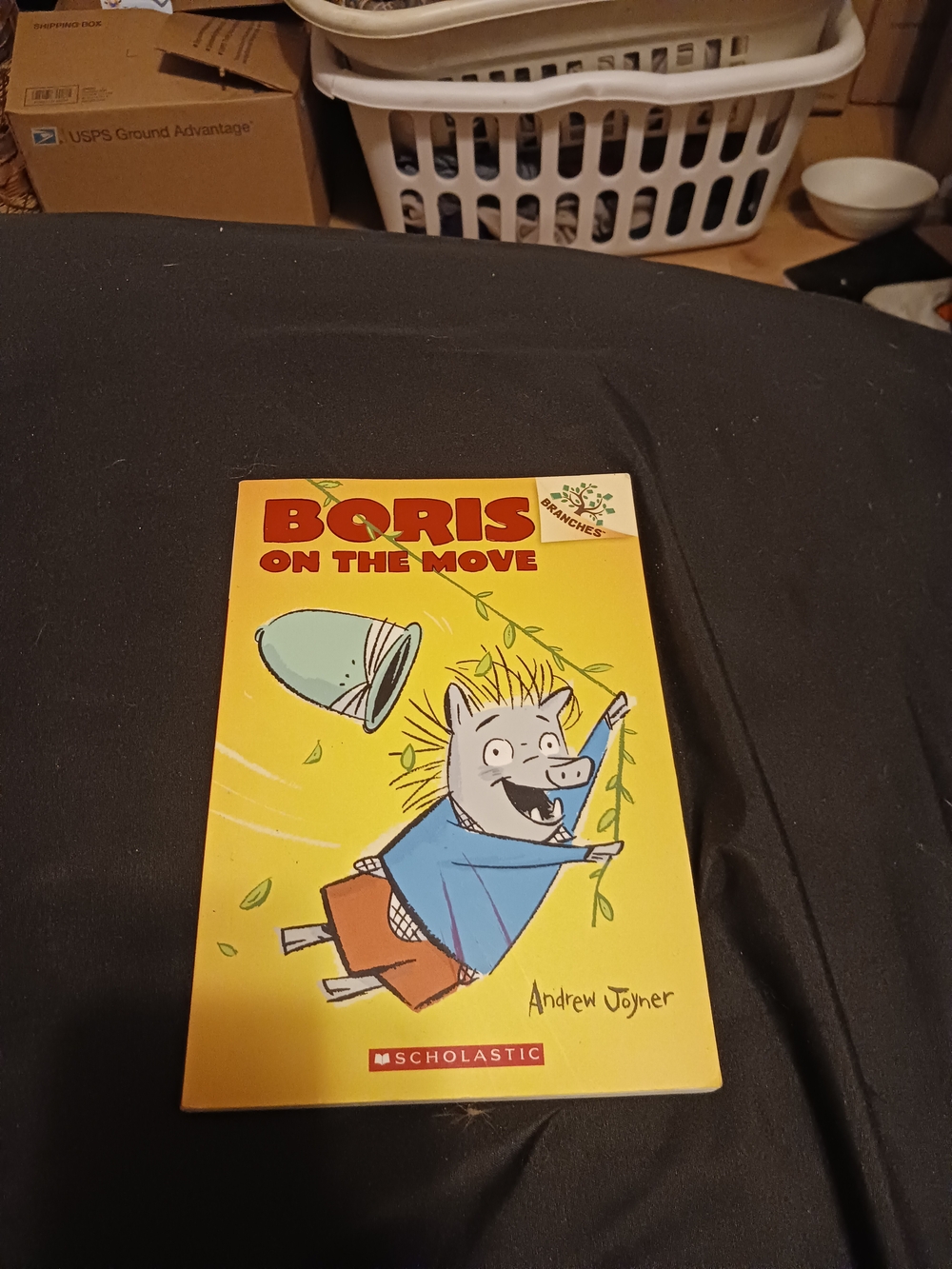 Scholastic Boris on the Move Yellow Cover Children's Book